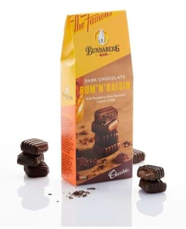 Chocolatier Bundaberg Rum&Raisin 110g